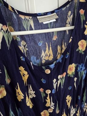 Coldwater Creek Vintage Womens Dress Size 12 100% Rayon